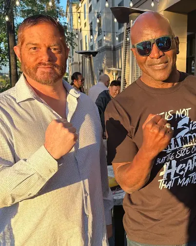 Pete M Rivera & Evander Holyfield